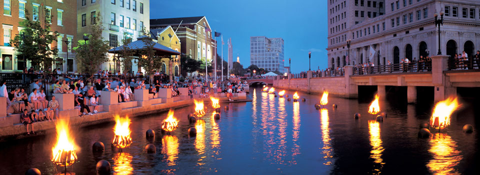Panorama at RISD &amp; Downtown Providence